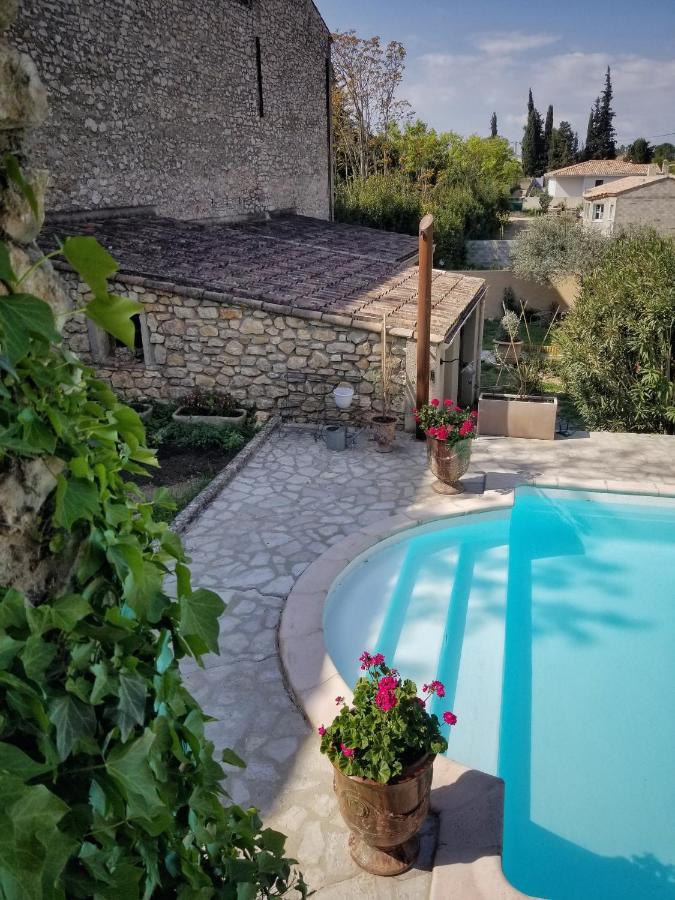 La Dolce Vita - Studio Dans Propriete Avec Piscine Montpeyroux  Экстерьер фото