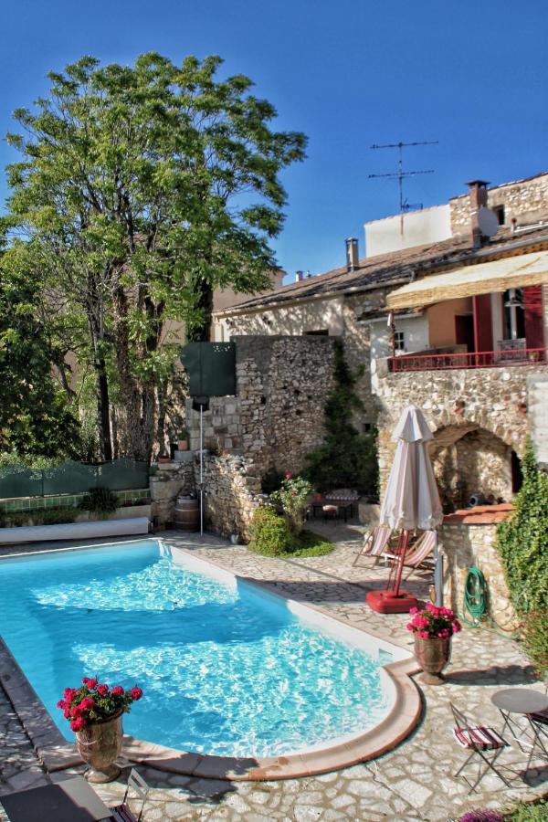 La Dolce Vita - Studio Dans Propriete Avec Piscine Montpeyroux  Экстерьер фото