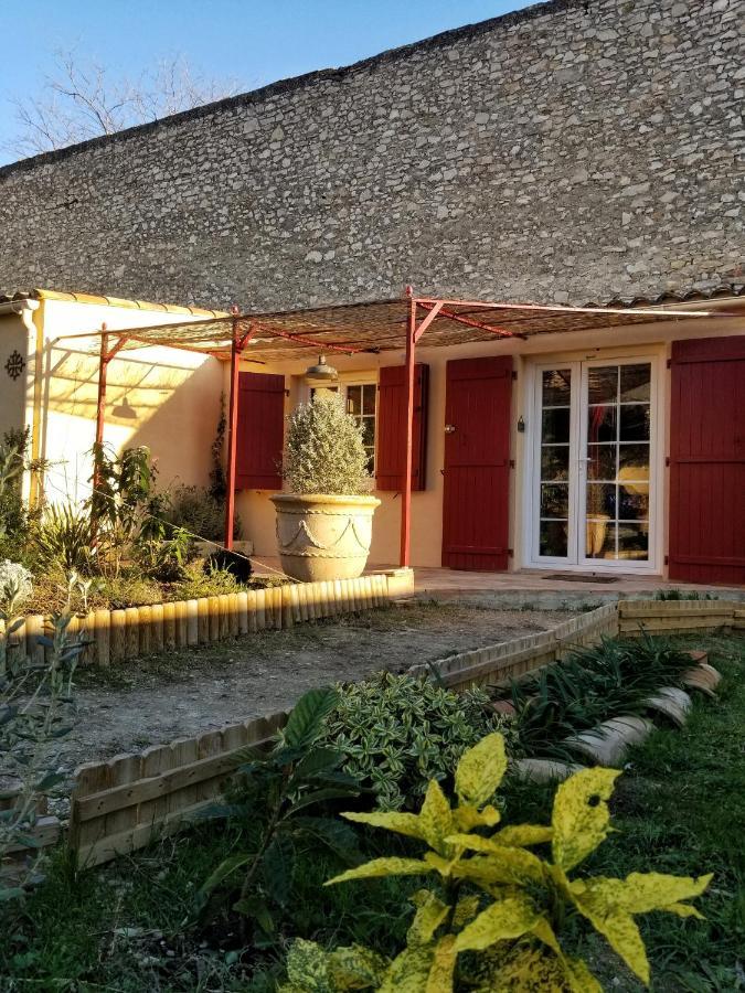 La Dolce Vita - Studio Dans Propriete Avec Piscine Montpeyroux  Экстерьер фото