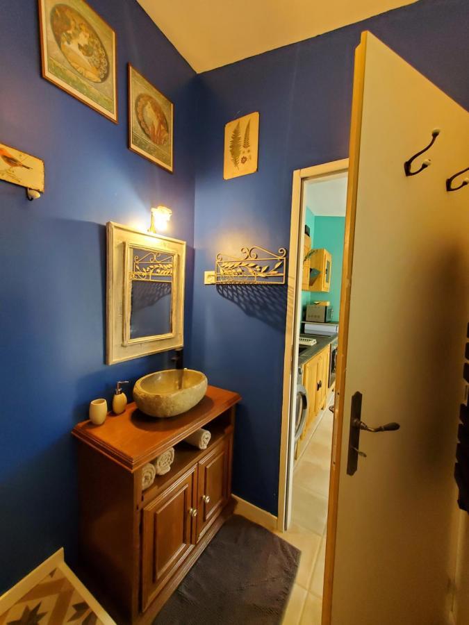 La Dolce Vita - Studio Dans Propriete Avec Piscine Montpeyroux  Экстерьер фото